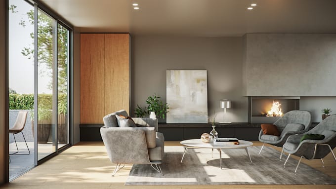 Do realistic 3d visualization and interior design by D_osychniuk | Fiverr