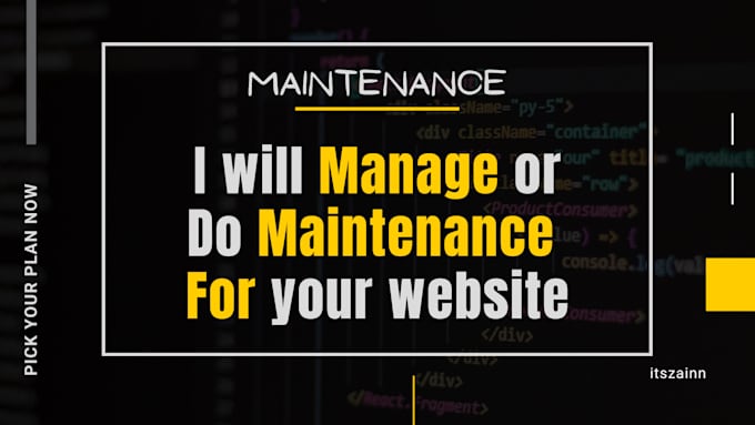 be your wordpress website maintenance or ecommerce live support or consultation