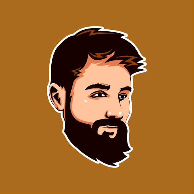 Make vector face logo character by Odysseydesign_ Fiverr