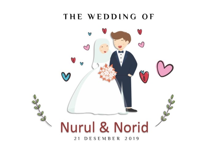 Create Elegant Wedding Invitation Video Within 1 Day By Surya302