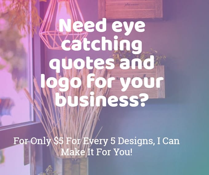 Create beautiful, eye catching quotes and logo by Rearimorin Fiverr