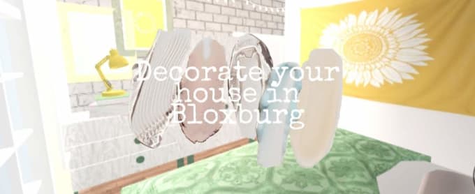 Decorate your home in the game welcome to bloxburg by Fr_builds ...