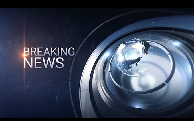 make a breaking news intro animation video within 24 hrs