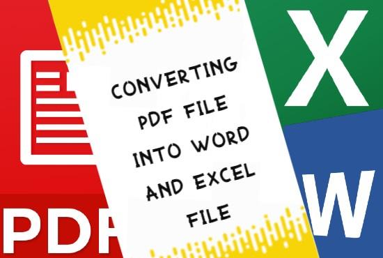 import pdf file into excel