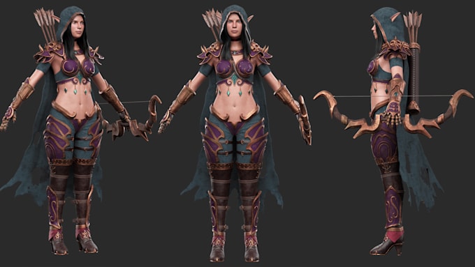 create amazing 3d characters for games and animation
