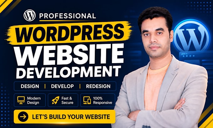 do wordpress website development, design or redesign your wordpress website