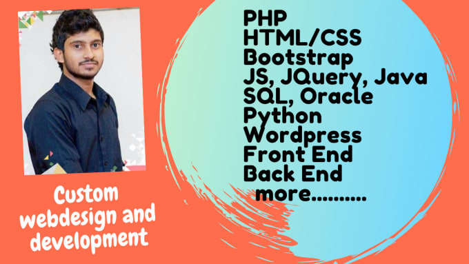 Develop your web in html, php, mysql, css, jquery, java script by ...