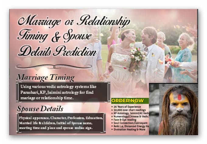 Do Marriage Date Reading By Astrologerlive Fiverr