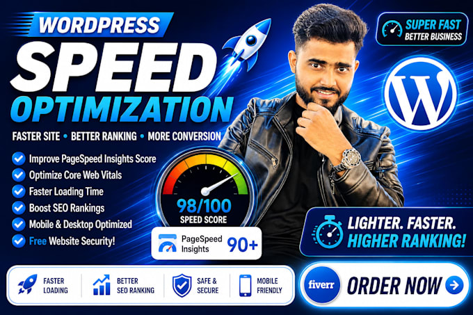 do wordpress speed optimization and fix core web vitals