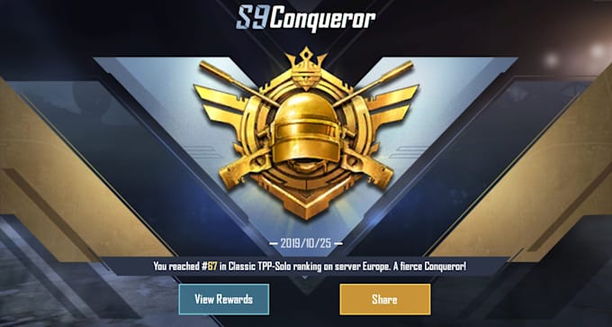 Push Rank In Pubg Mobile To Ace Or Conqueror By Shehroze Ss Fiverr Pubg mobile, oyuncularin rekabetci maclar oynayarak siralamalarini yuekseltmelerine olanak saglar. push rank in pubg mobile to ace or