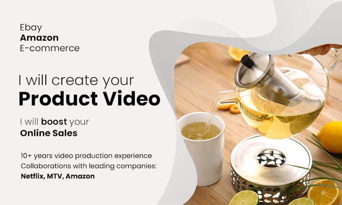 create a professional product video for ecommerce
