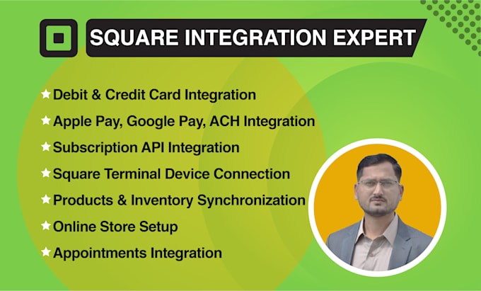 integrate square payment gateway into your website
