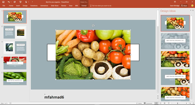create eye catchy presentation for you