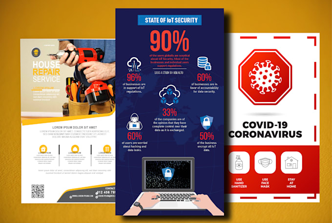 design professional and unique infographic for your business