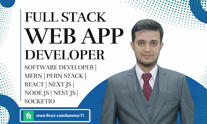 be your software developer mern stack developer full stack or web app developer