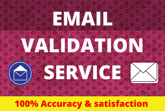 Do email verification and list cleaning services by Sunil409 | Fiverr