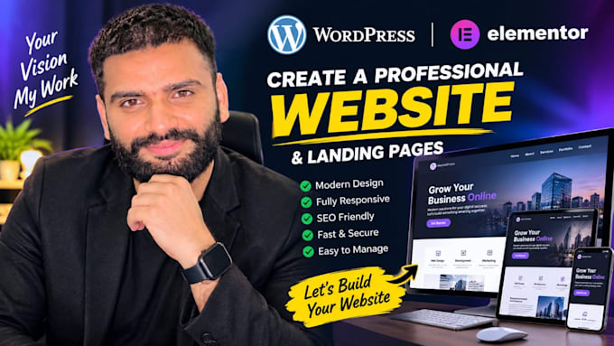 design wordpress website and customise wordpress website