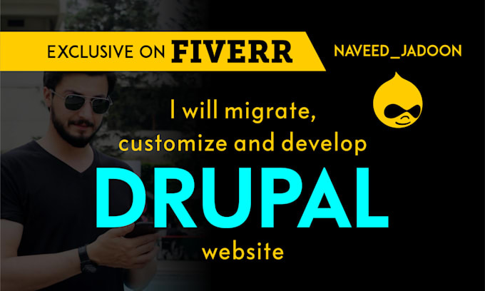 migrate, customize and develop drupal website