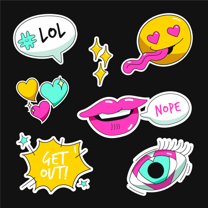 design digital sticker and planner sticker for your etsy