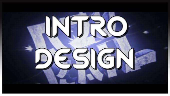 Design a custom intro for your youtube channel by Dwxgnr | Fiverr