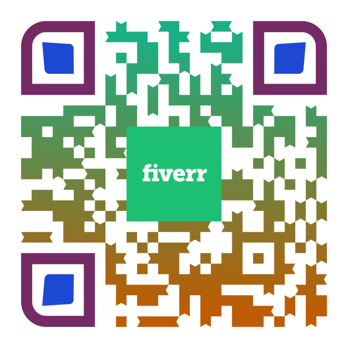 Create a premium quality qr code for you or your business by Ganesh0981