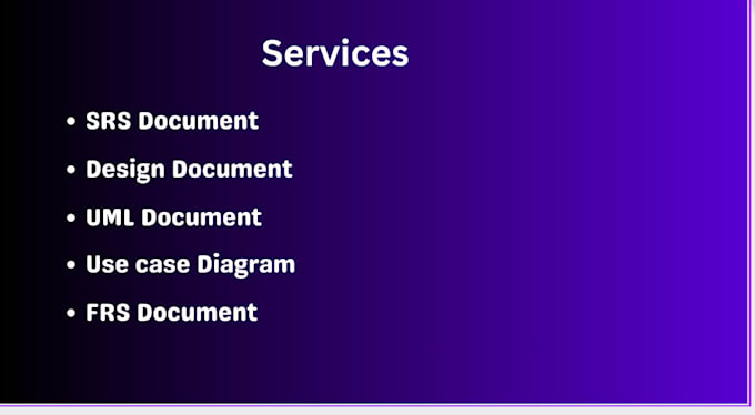 do software requirement specification srs document