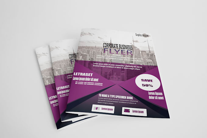 design your awesome flyers and posters