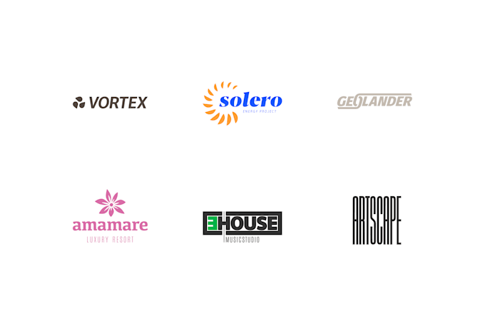 design simple and clean professional logo for your startup