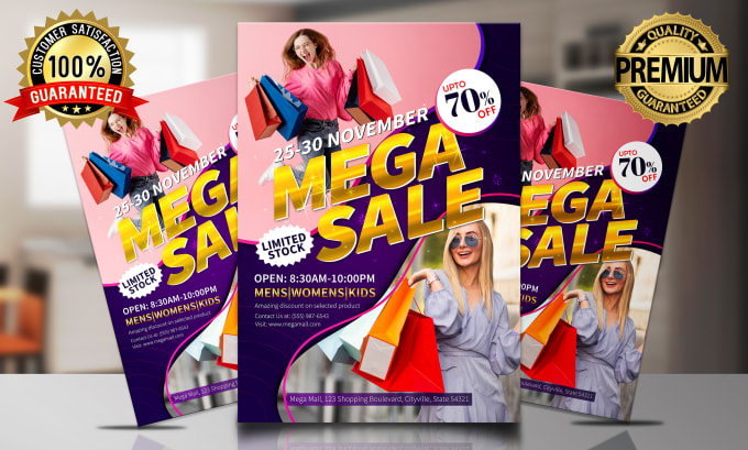 T shirt business flyer store