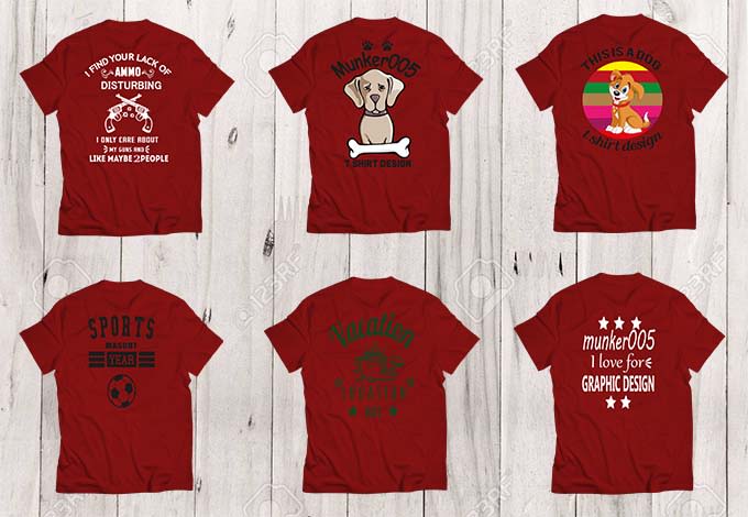Do professional graphic custom and typography t shirt design by ...