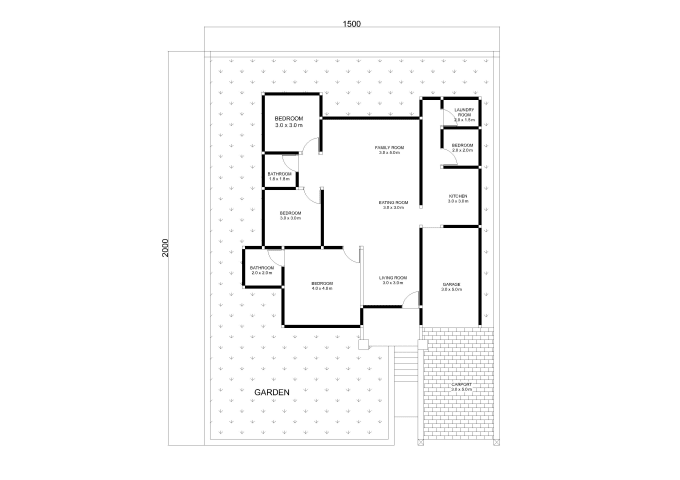 freecad 2d floor plan