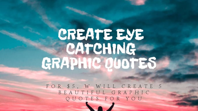 Create eye catching quotes design by Rickymerencillo | Fiverr