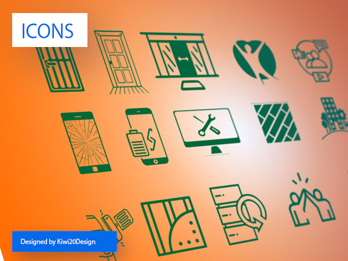 Create professional icons for your projects by Amaycompany | Fiverr
