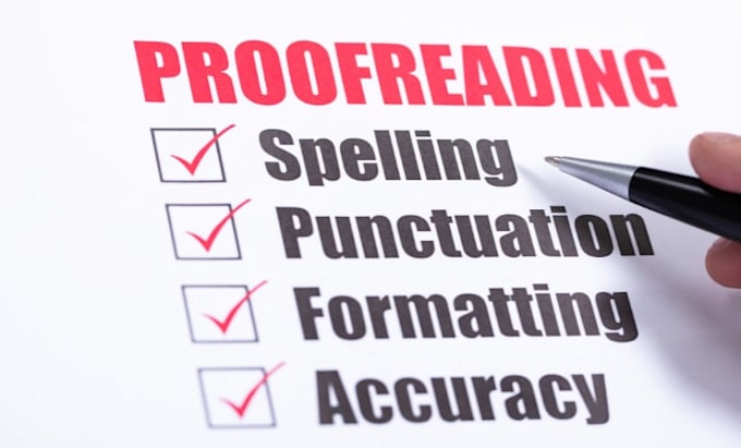 proofread and edit your blog post, article or document