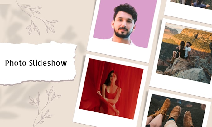 create photo slideshow, wedding, family and promo video
