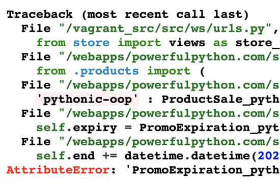 Explain a python error message and how to fix it by Powerfulpython | Fiverr