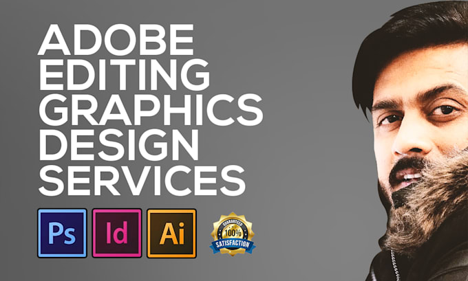 do your adobe indesign, illustrator, and photoshop project work