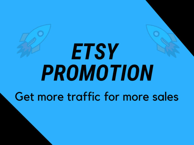 Do etsy store or shop promotion for 1 month, your etsy ...