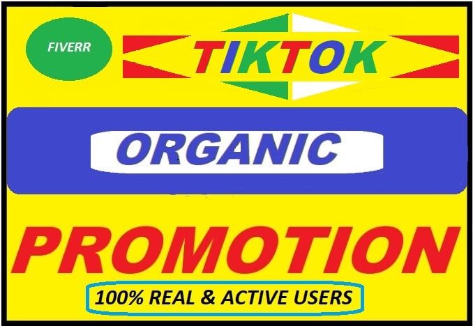 I will grow your tik tok account organically with manual ...
 |Tiktok Account Promotion