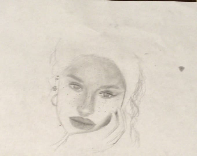 This is a picture of Satisfactory White On Black Drawing This is a photo of Satisfactory White On Black Drawing