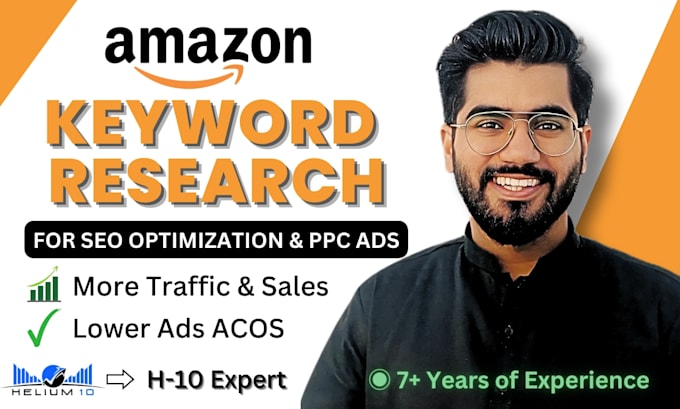 do best amazon keyword research with helium 10