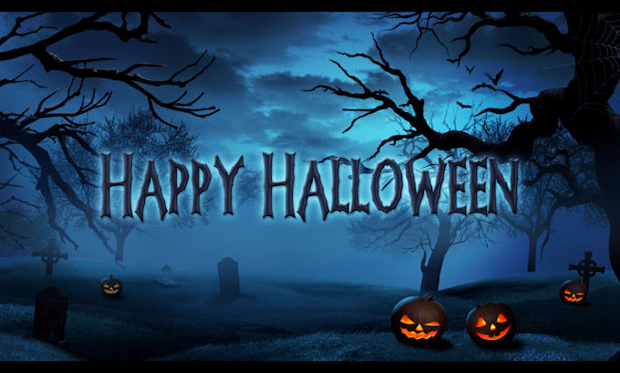 create an awesome halloween animation intro video greeting