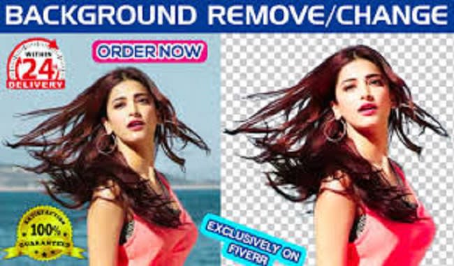 professionally remove background of any image