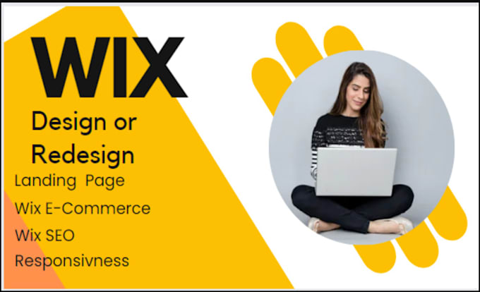 design wix ecommerce websites and wix website redesign