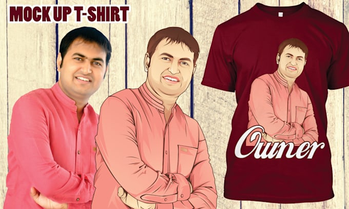 Make mock up tshirt with your image by Anopixel | Fiverr