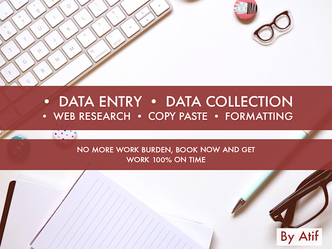 format data entry, internet search, product listing