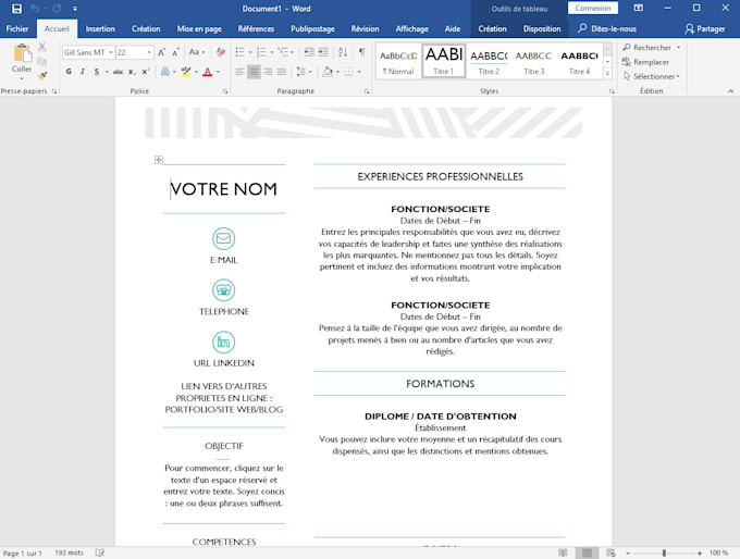 Edit Create And Format Your Microsoft Word Document By Souamesimen