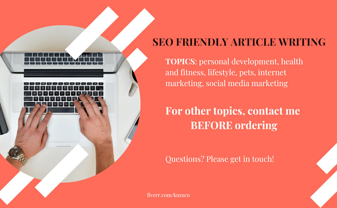 write SEO friendly articles