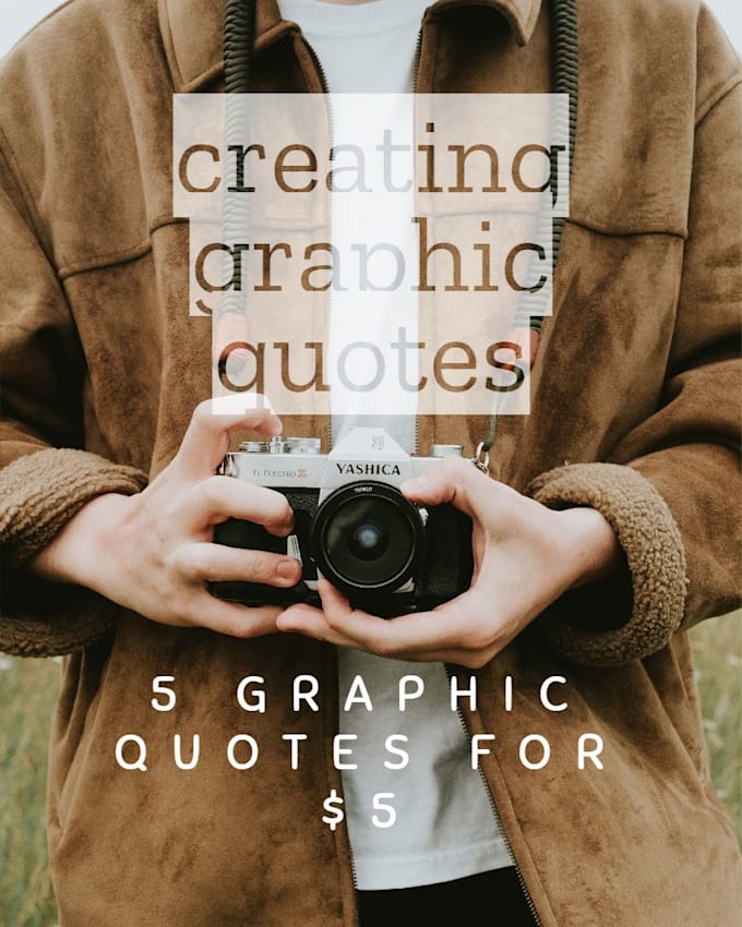 Create beautiful graphic quotes by Lorentzzz | Fiverr