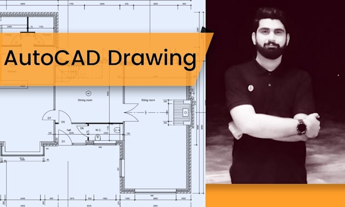 Convert scanned pdf, image or hand sketch to autocad drawing by ...